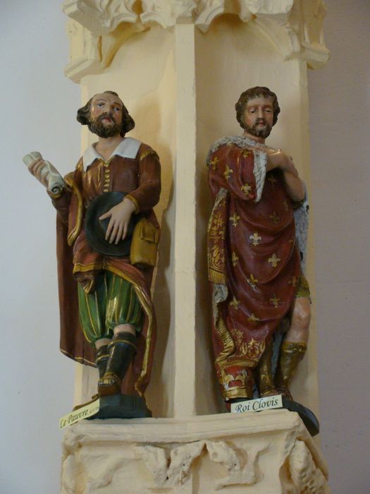 Statue : Saint Clovis (ou Saint Louis)