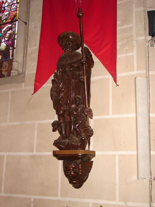 statue : Saint Roch