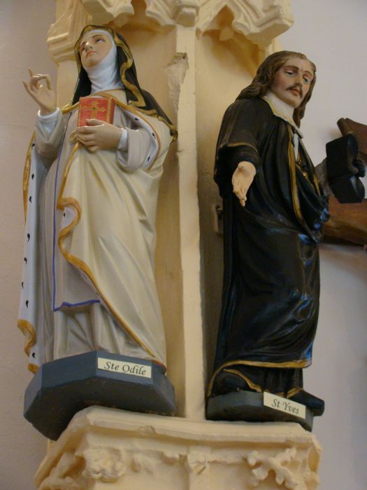 Statue : Sainte Odile dite autrefois Sainte Thérèse