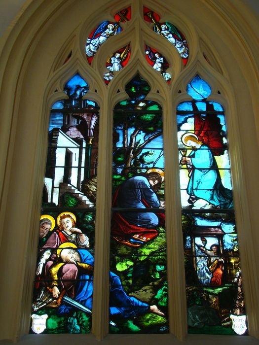 Verrière : Jésus au jardin des Oliviers