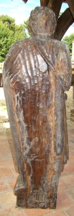 statue : saint Jean-Baptiste (revers)