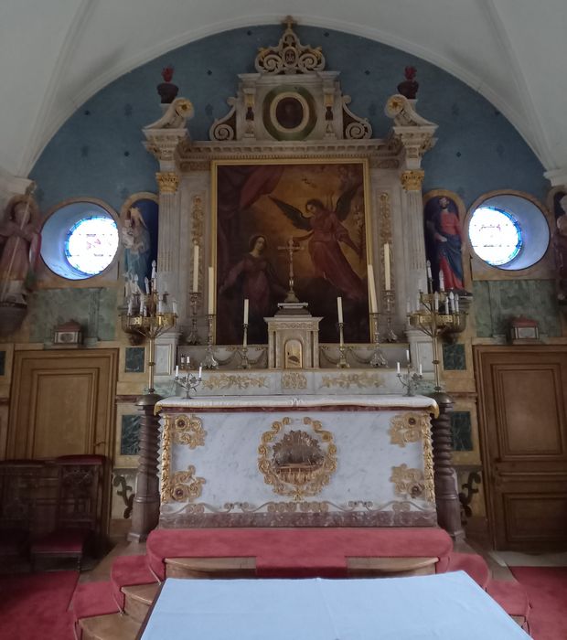 Autel (maître-autel) et son retable