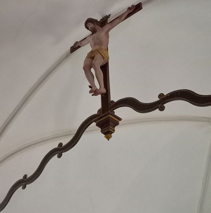 statue (poutre de gloire) : Christ