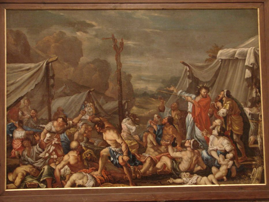 Tableau : Moïse et le serpent d'airain