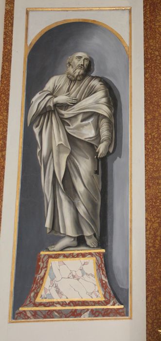 panneau peint : Saint Pierre