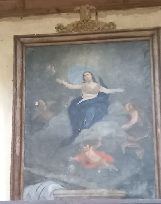 Tableau et son cadre : Assomption