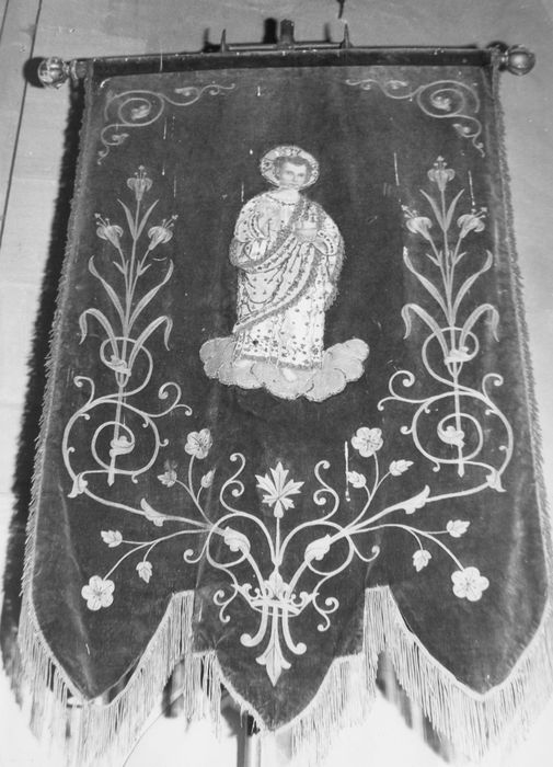 bannière de procession : Christ
