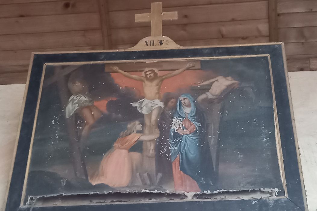 tableau (chemin de croix), détail d’une station