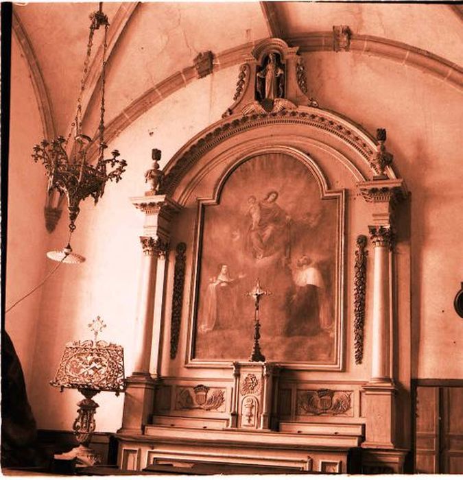 tableau : Donation du rosaire et du scapulaire
