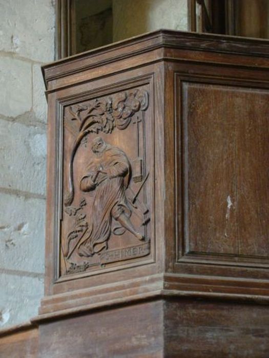 chaire à prêcher, détail