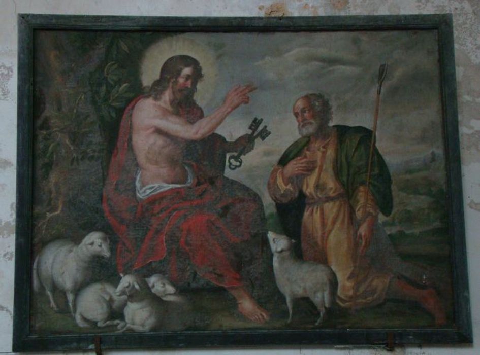 tableau : Donation des clés du ciel à Saint Pierre