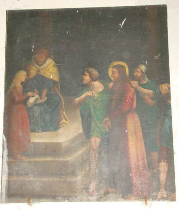 tableau : Jésus devant Pilate