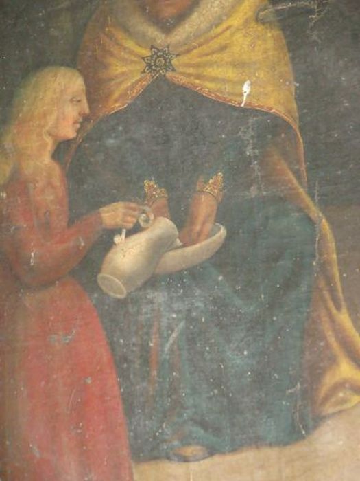 tableau : Jésus devant Pilate, détail