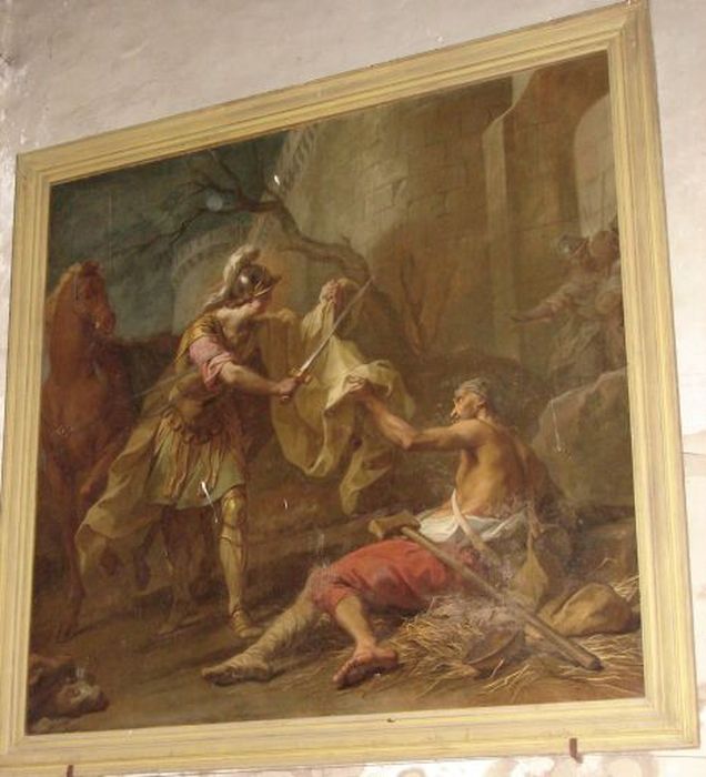 tableau : Charité de saint Martin