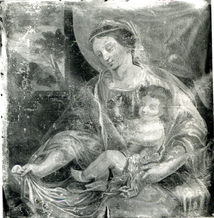 Tableau : Vierge à l'Enfant