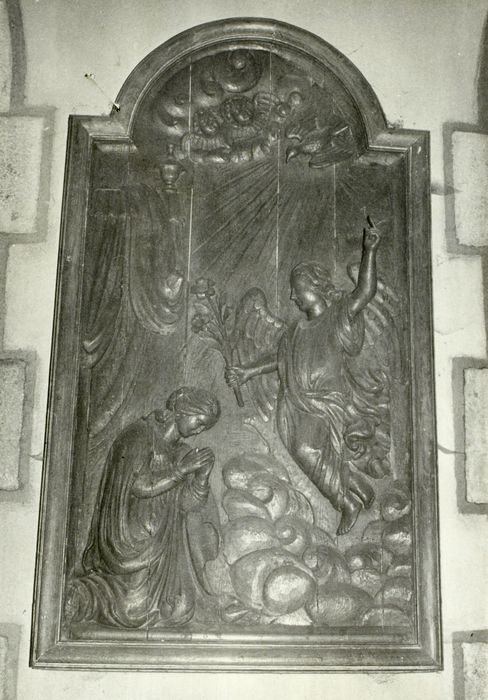 bas-relief : Annonciation