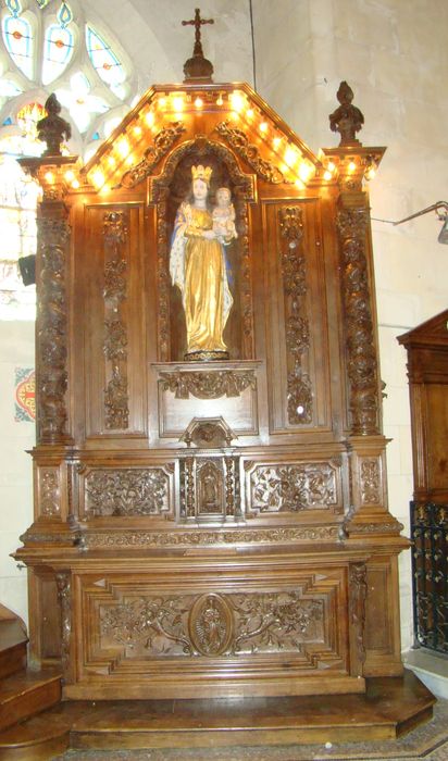Retable latéral nord