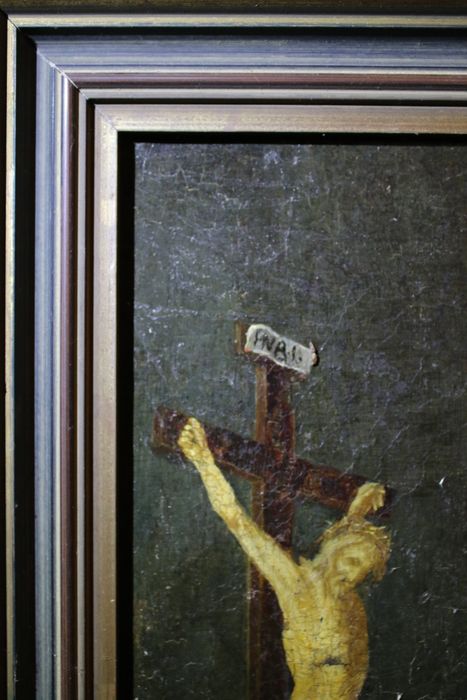 tableau : portrait de religieuse, détail