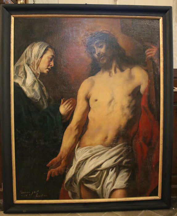 tableau : Apparition du Christ à sa mère
