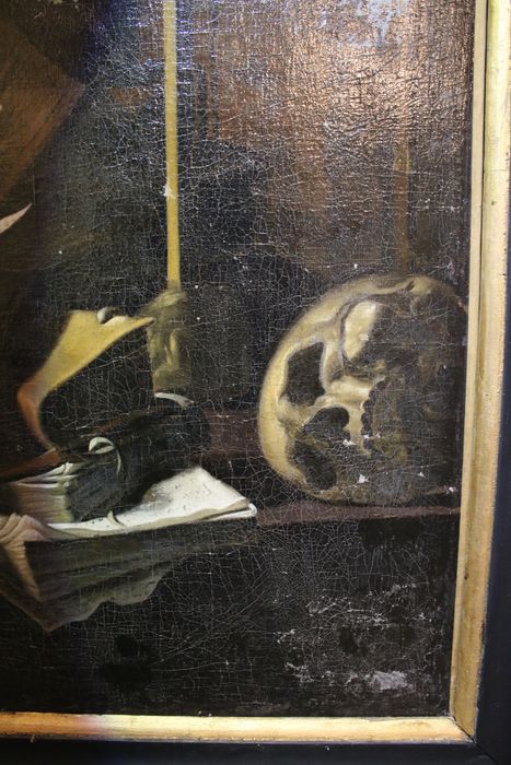 tableau : saint Jérôme, détail