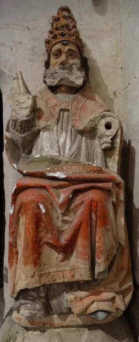 statue : Saint Pierre Pape