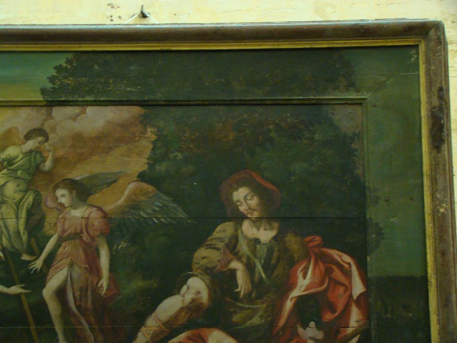 tableau : Songe de Jacob, détail