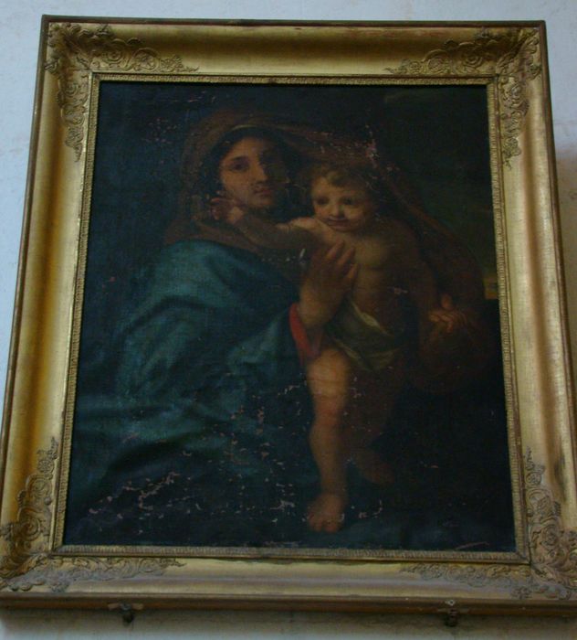 Tableau : Vierge mère