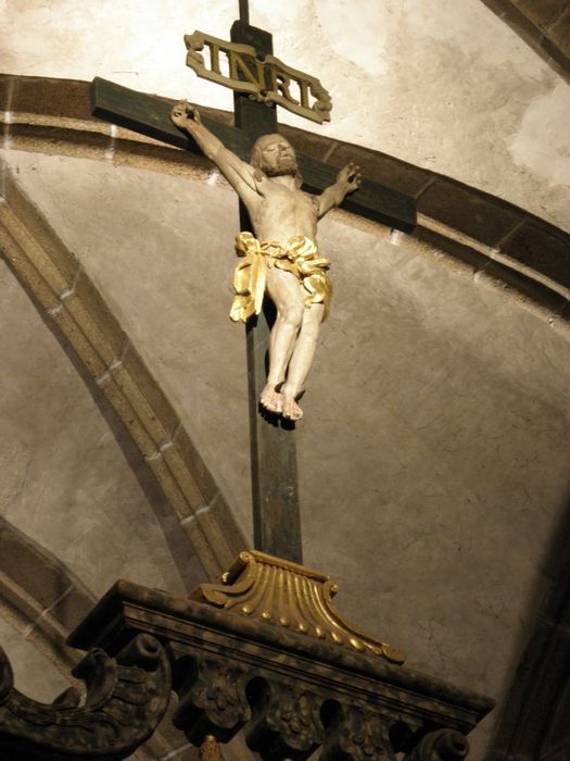 statue (poutre de gloire) : Christ