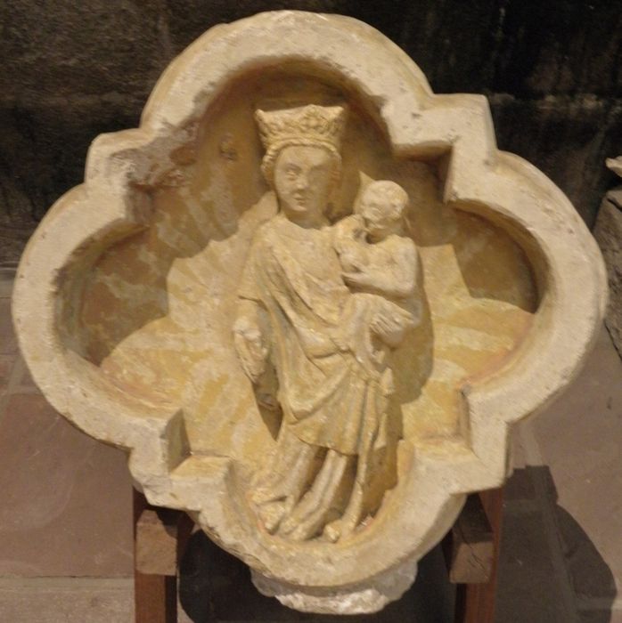 bas-relief : Vierge à l'Enfant