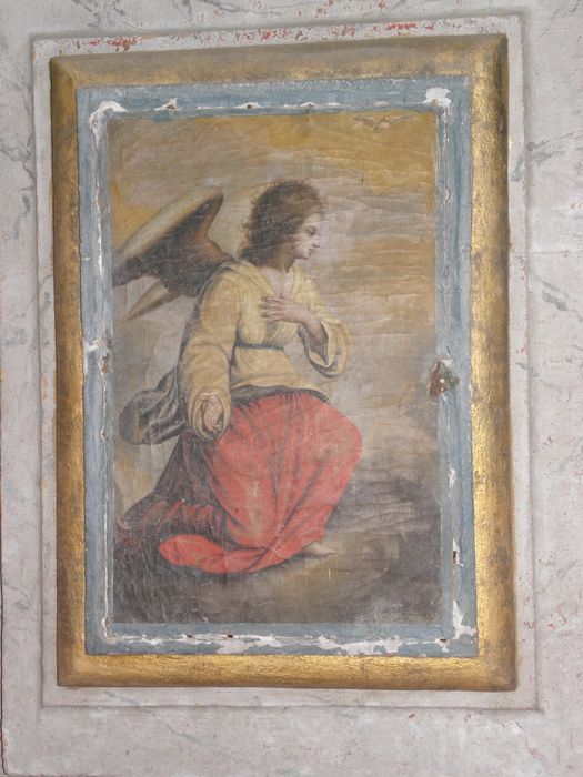 tableau : Annonciation, détail