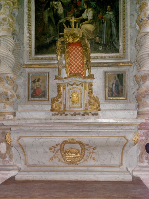 maître-autel, tabernacle