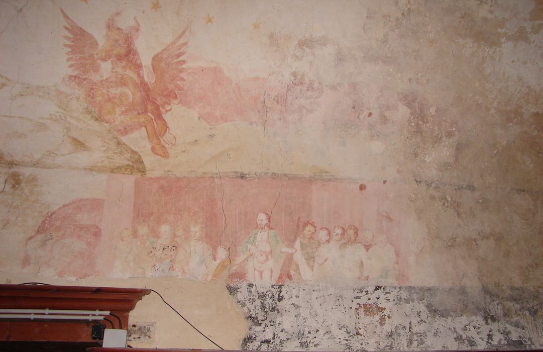 peinture monumentale, vue partielle