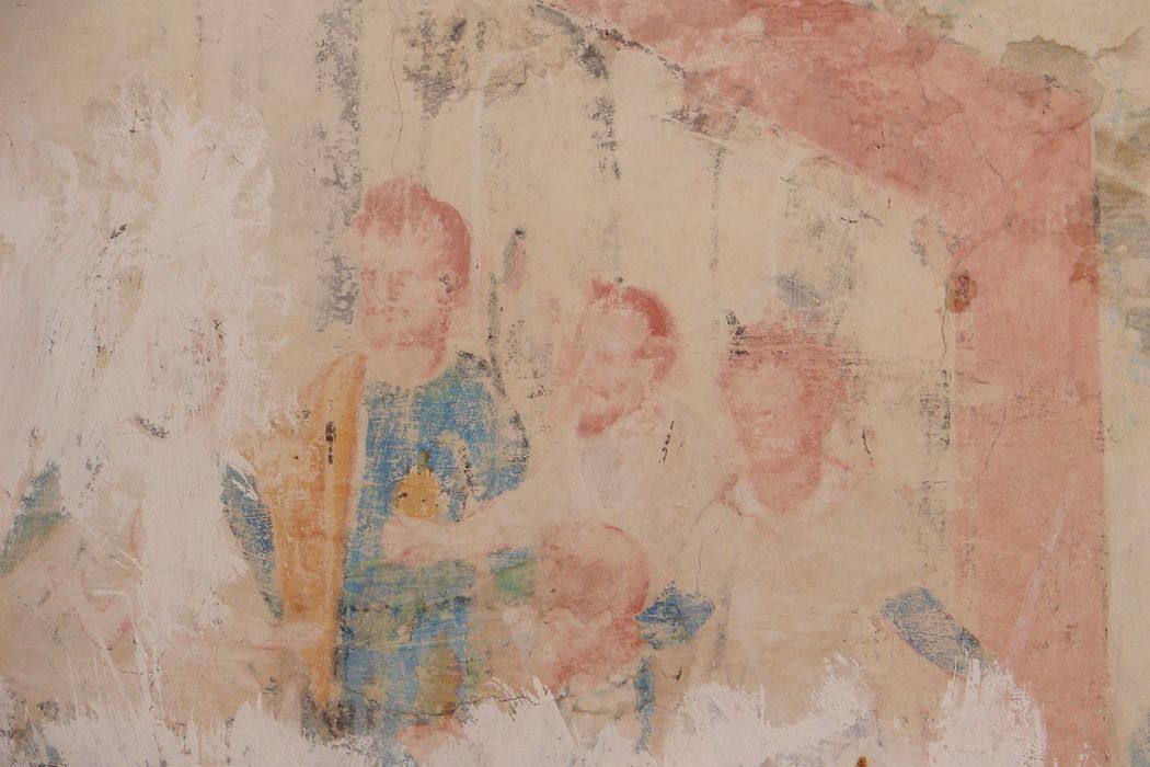 peinture monumentale, détail
