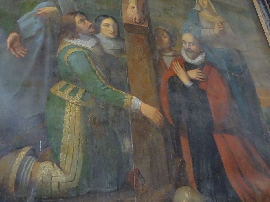 tableau : Crucifixion, détail