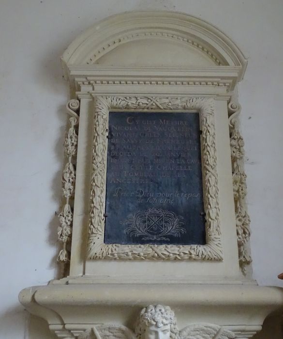 plaque funéraire