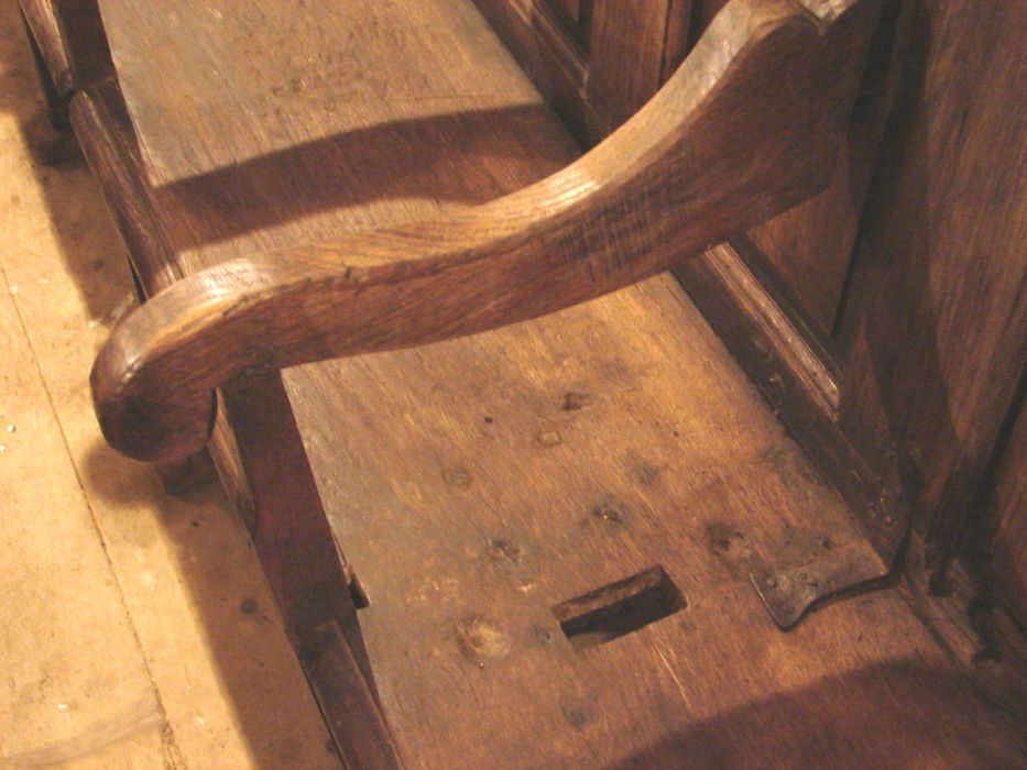 stalles, détail