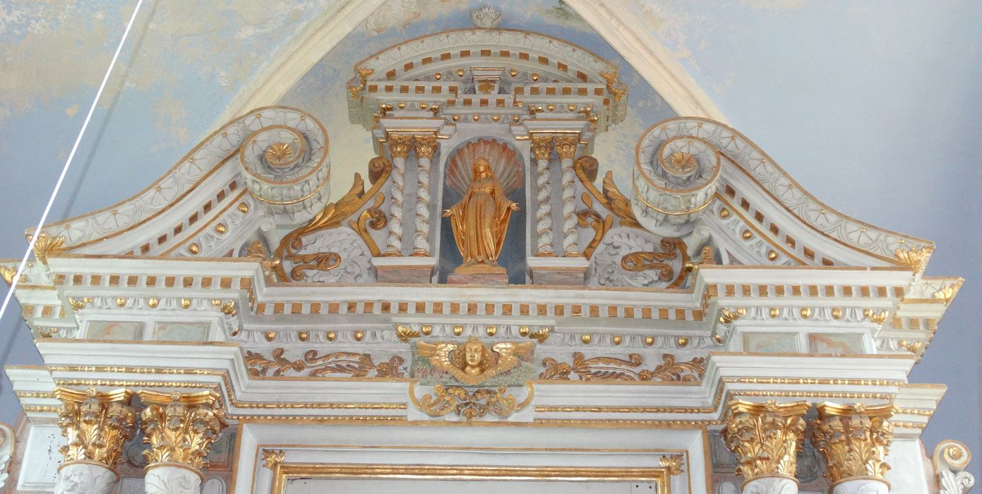 retable du maître-autel, détail
