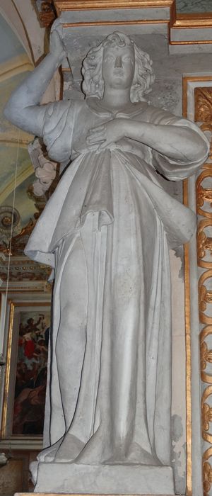 retable latéral, détail