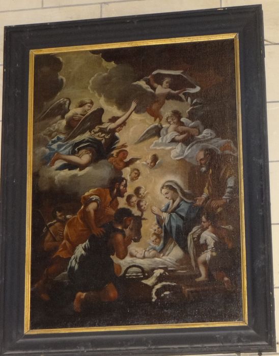 Tableau : Adoration des bergers