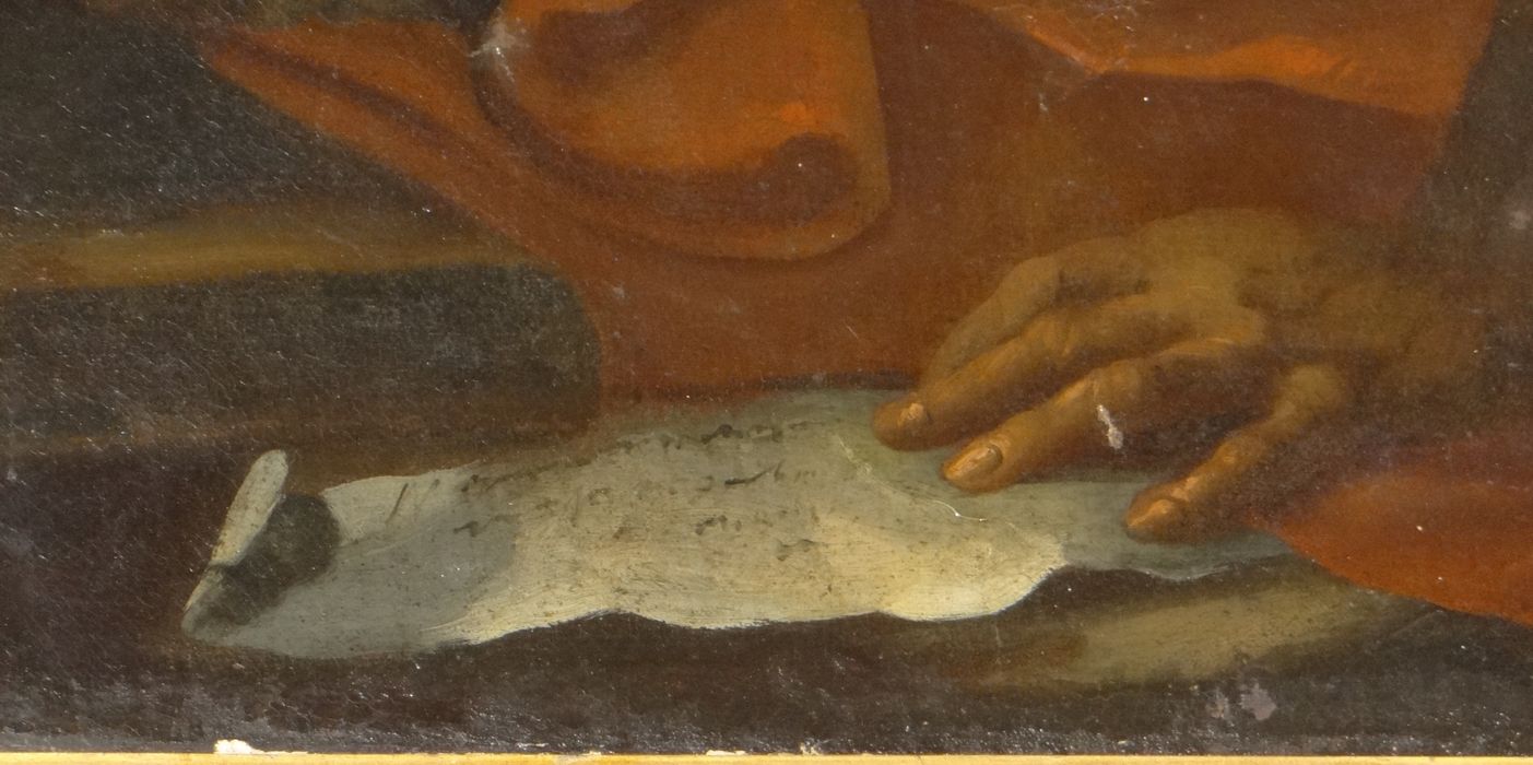 tableau : Saint Jérôme, détail