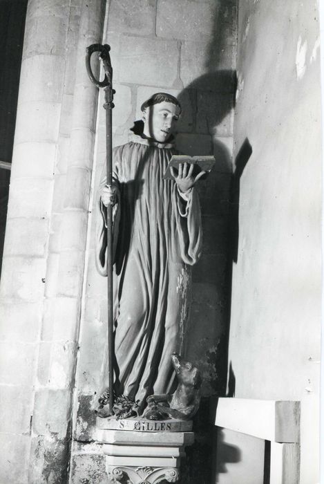 Statue : Saint Gilles
