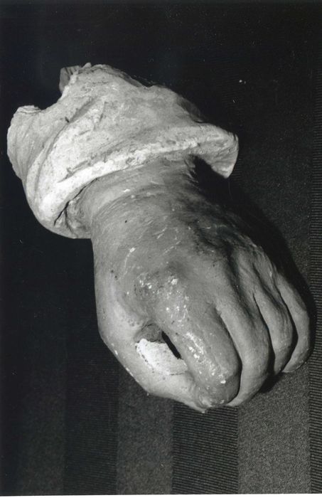 statue : Saint Thomas, détail