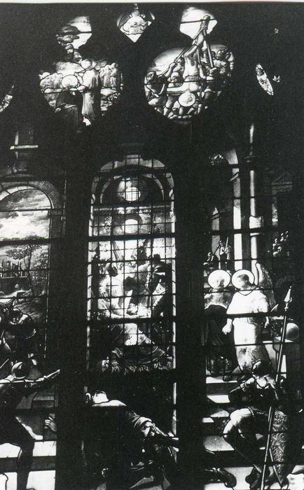 verrière : Saint Pierre en prison