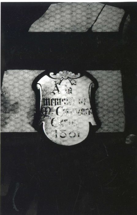 verrière : Saint Pierre en prison, détail