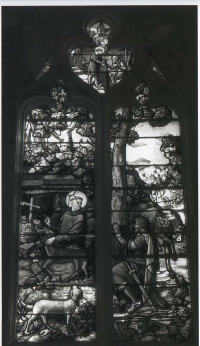 Verrière : Chasse de Saint Hubert
