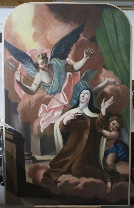 tableau : Transverbération de sainte Thérèse d'Avila