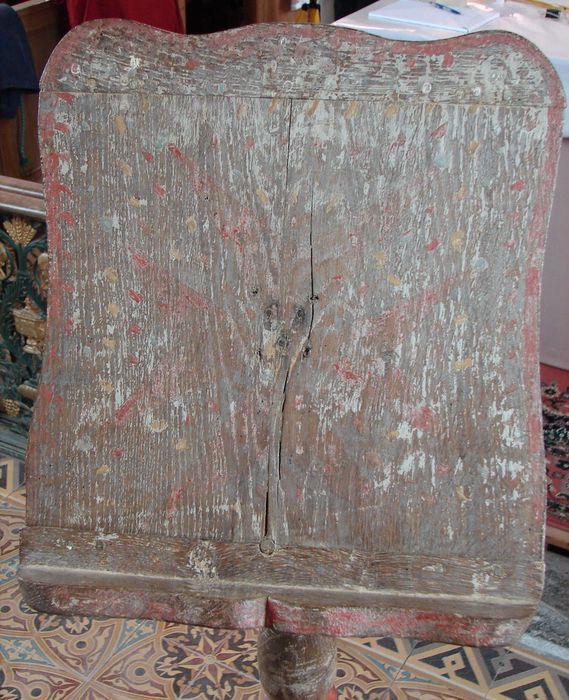 lutrin, détail