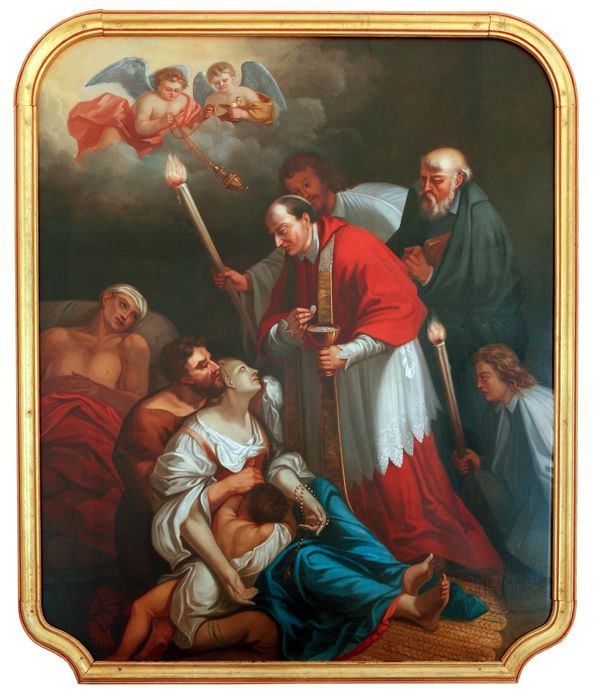 tableau : Peste de Milan (la)