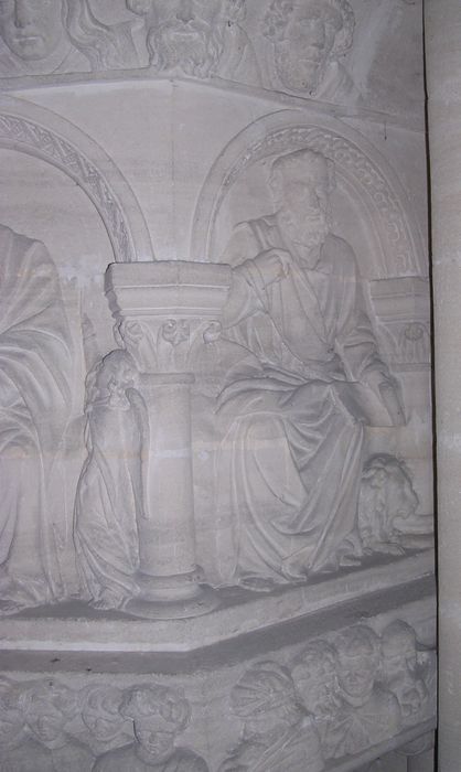 chaire à prêcher, détail