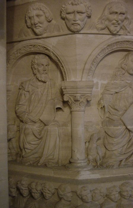 chaire à prêcher, détail